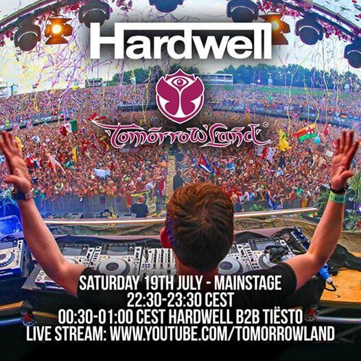 Hardwell - Tomorrowland 2014 (Belgium) (19 July 2014) 