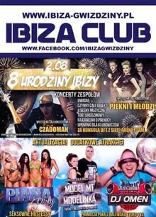 IBIZA Gwiździny - DJ ROOMCAIZ - 8 URODZINY KLUBU (2.08.2014)