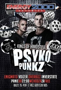 Energy 2000, Katowice, Kings of Hardstyle, Psyko Punkz (20.06.2014)