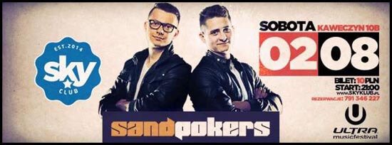 SandPokers live set SKY CLUB 02.08.2014