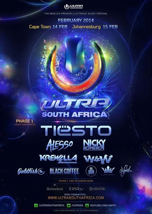 Ultra Music Festival 2014 - Południowa Afryka Johannesburg 