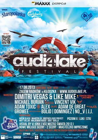 Audiolake 2013 - Bilety, Lineup, Informacje, Dj's