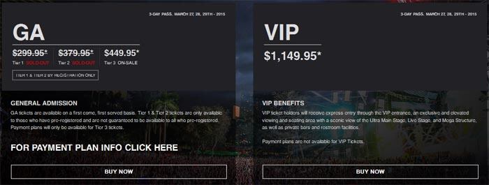 BILETY/TICKET - CENA ORAZ PLAN ZAMÓWIENIA UMF2015