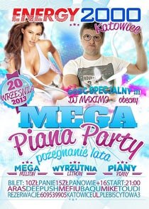 Energy 2000 #Katowice - Piana Party - Pożegnanie lata 2013