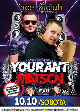 MARCUS - FACE CLUB BUDZYŃ 11.10.2020