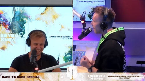 Armin van Buuren & Nicky Romero - I Need You To Know B2B special