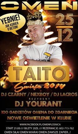 Omen Płośnica - Pierwszy dzień świąt (25.12.2014) - PAVLOO, YOURANT, NEXBOY, LACROS, TAITO, CZARNY