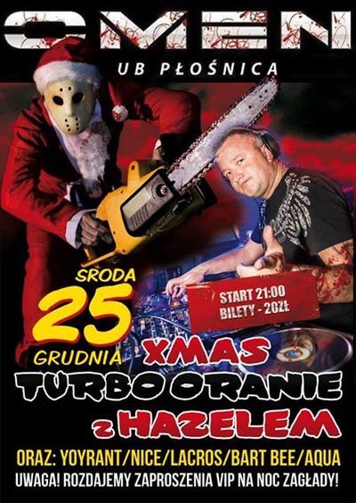 Omen Płośnica - Pierwszy Dzień Świąt 2013 (25 Grudnia) TURBO ORANIE W OMENIE!