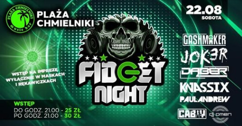 CABAY - FIDGET NIGHT - PLAŻA CHMIELNIKI 22.08.2020