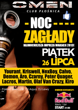 Noc Zagłady - Omen Płośnica 26 Lipca 2013