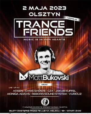 ARSEN & JAKUB KUFFEL - TRANCE FRIENDS OLSZTYN VOL.1 BROWAR WARMIA (02.05.2023)
