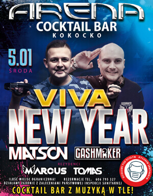 GASHMAKER - PIERWSZA VIXA 2022 - ARENA KOKOCKO (05.01.2022)