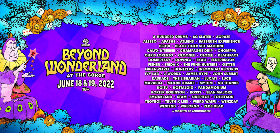 Beyond Wonderland at The Gorge (18.06.2022)
