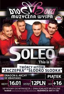 Bora Bora (Zawadzkie) - Koncert Soleo (10.01.2014)