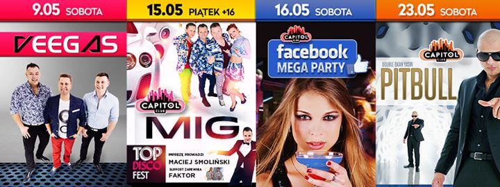 Club Capitol Sypniewo, Ostroleka (IMPREZY MAJ 2015)