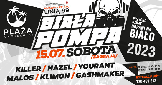 GASHMAKER - PLAŻA CHMIELNIKI - BIAŁA POMPA (15.07.2023)