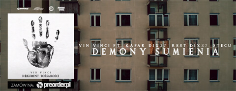 Vin Vinci ft. Kafar Dix37, Rest Dix37, Stecu - Demony sumienia (prod Flame)