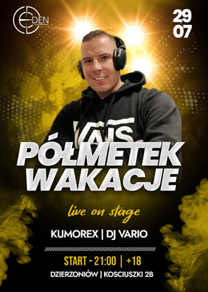 KUMOREX & LUKI - EDEN Club Dzierżoniów (29.07.2023)