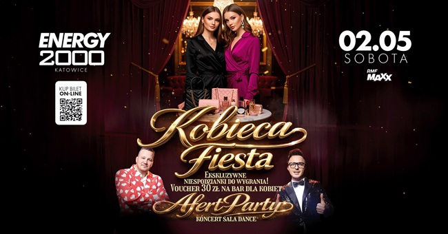 Dj Aras, Dj Dee Push - Energy 2000 Katowice - KOBIECA FIESTA pres. AFTER PARTY (02.05.2026)
