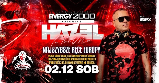 Aras, DeePush, D-Wave, Dj Hazel - Energy 2000 Katowice (02.12.2023)