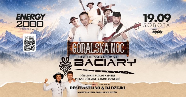 Thomas, Pancza - Energy 2000 Przytkowice - GÓRALSKA NOC (19.09.2026)
