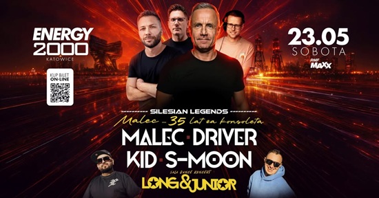 Dj Kid, Dj Malec, S-Moon, Dj Driver, Dj Aras, Dj Dee Push - Energy 2000 Katowice (23.05.2026) Dj Kid, Dj Malec, S-Moon, Dj Driver, Dj Aras, Dj Dee Push - Energy 2000 Katowice (23.05.2026)