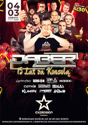 LEWY NIGHTBASSE aka HOCKERZ - EXPLOSION BORKOWO (04.03.2023)