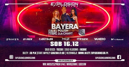 Matt Bukovski - Explosion Club Warszawa, Finał Polish DJs Chart 2023 (16.12.2023)