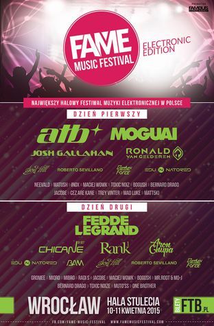 Fame Music Festival - Wrocław (10-11.04.2015)