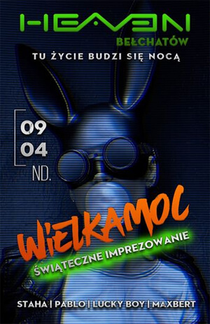 DJ STAHA - HEAVEN Bełchatów - WIELKANOC (09.04.2023) EMUZA.NET