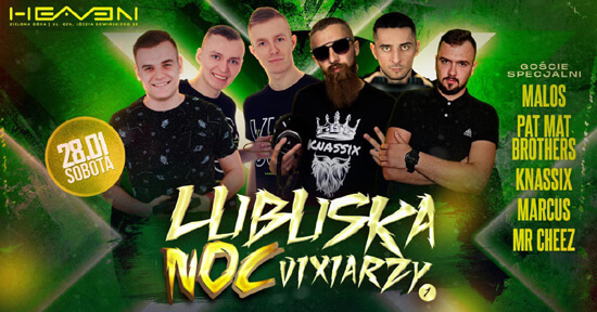 MALOS - HEAVEN ZIELONA GÓRA - LUBUSKA NOC VIXIARZY (28.01.2023)