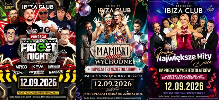 DEEJAY KUKI - IBIZA GWIŹDZINY - FIDGET NIGHT (12.09.2026)