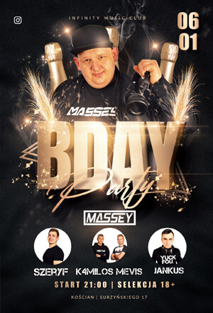 Dj Massey - Infinity Music Club (06.01.2023)