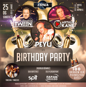 SPLT - Klub Luna Holandia - Residents B-Day (25.06.2022)
