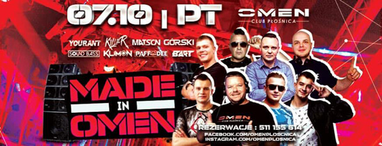 OMEN CLUB PŁOŚNICA - MADE IN OMEN - WSZYSTKIE SETY (07.10.2022)