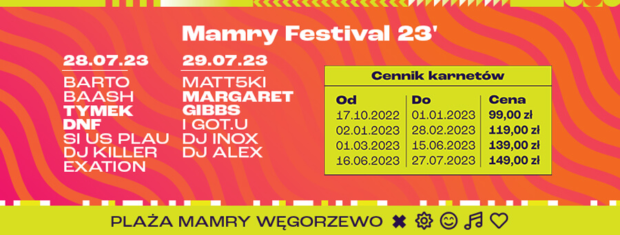 Mamry Festival - Plaża Miejska Mamry (28.07.2023)