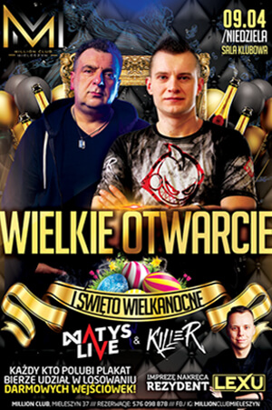 DJ Maaxx - MILLION CLUB MIELESZYN (09.04.2023)