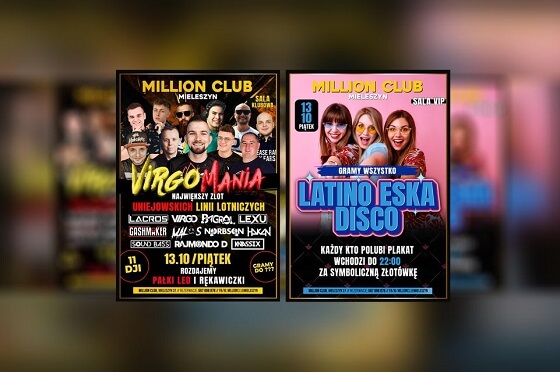 DJ VIRGO NIGHTBASSE - VIRGOMANIA - MILLION CLUB MIELESZYN (13.10.2023)