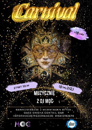 DJ MOC - Polskie Party Memmingen (Ostatki 2023 - 18.02.2023)