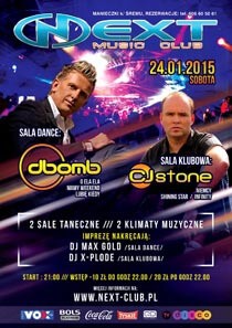 NEXT (Manieczki) - CJ Stone (24.01.2015 Sala Klubowa)