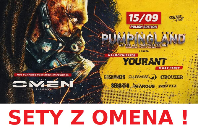 DJ YOURANT - ROZGRZEWKA - OMEN PŁOŚNICA - PUMPINGLAND (15.09.2023)