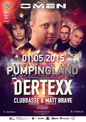 PUMPINGLAND w klubie Omen Płośnica (01.05.2015)
