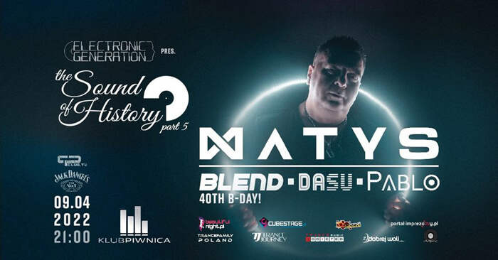 PABLO, MATYS, EG B2B, DASU, BLEND - Klub Piwnica Sosnowiec 09.04.2022