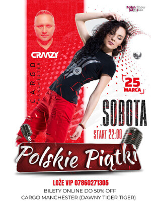 DJ CRAAZY - Polskie Piątki Manchester (25.03.2023)
