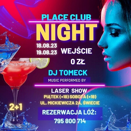 DJ Tomeck - Place Club Świecie (18.08.2023)