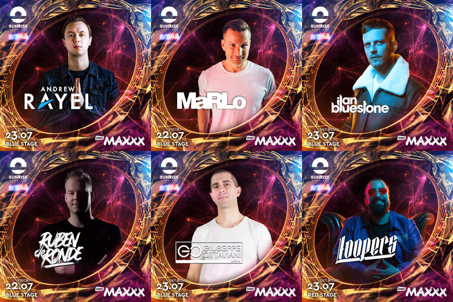 Andrew Rayel, MaRLo, Ilan Bluestone, Ruben De Ronde, Giuseppe Ottaviani, Loopers - Zagrają na Sunrise Festival 2022