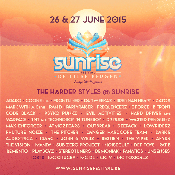 Sunrise Festival 2015 - De Lilse Bergen (26/27.06.2015)