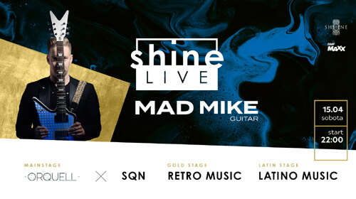 Shine Club, Kraków - Orquell x SQN - Mad Mike Guitar LIVE (15.04.2023)