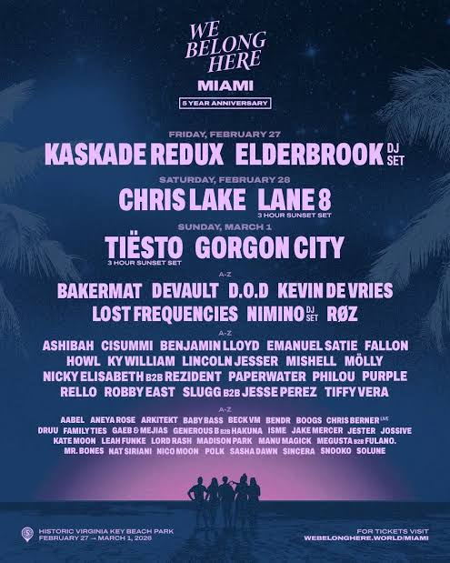 Tiësto Live at We Belong Here Miami 2026