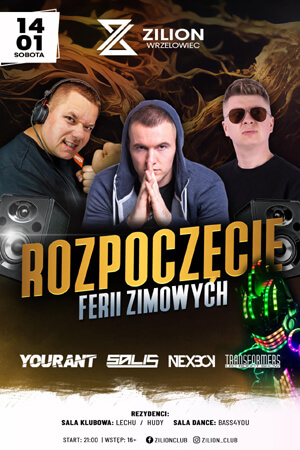 DJ YOURANT - ZILION CLUB WRZELOWIEC (14.01.2023)
